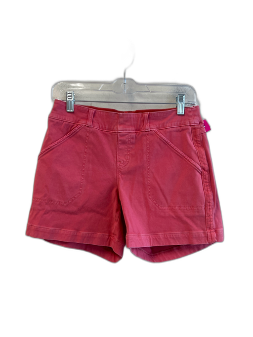 Spanx Size S Pink Cotton Blend Elastic Waist solid color 4 Pocket Shorts Pink / S