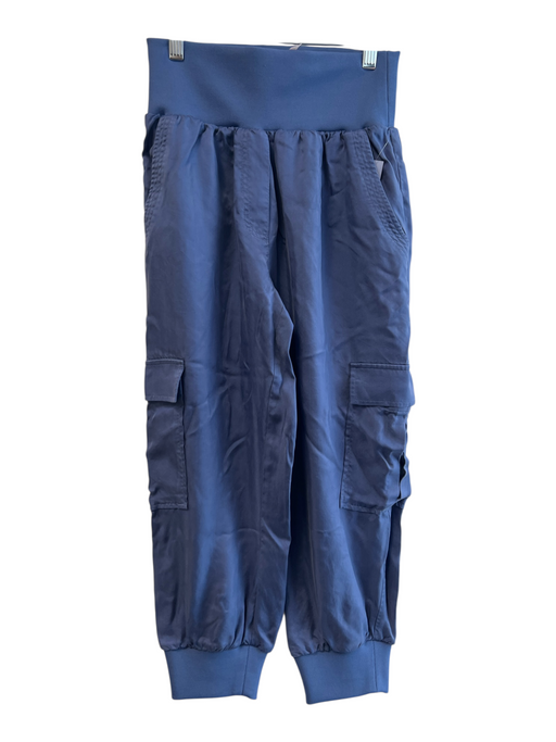 Cinq a Sept Size XS Blue Polyester Blend Elastic Waist Pockets Jogger Pants Blue / XS
