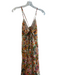 BA & SH Size XS Multi Cotton Blend Spaghetti Strap Floral Button Down Dress Multi / XS