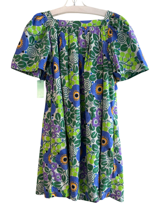 Rhode Size XS Green & Multi No Fabric Tag Lined Abstract Floral Dress Green & Multi / XS