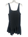 Spanx Size L Dark Green Polyester Sleeveless Pleated Athletic Dress Dark Green / L