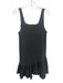 Spanx Size L Dark Green Polyester Sleeveless Pleated Athletic Dress Dark Green / L