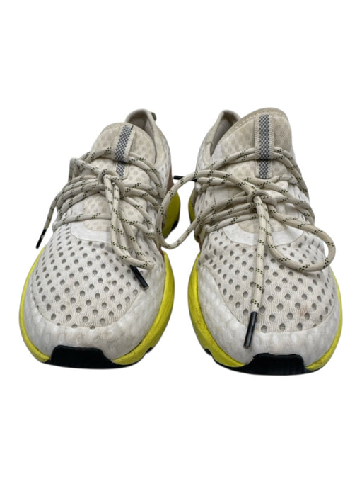 Sorel Shoe Size 9 White, Beige, Yellow Mesh Leather Detail Perforated Sneakers White, Beige, Yellow / 9