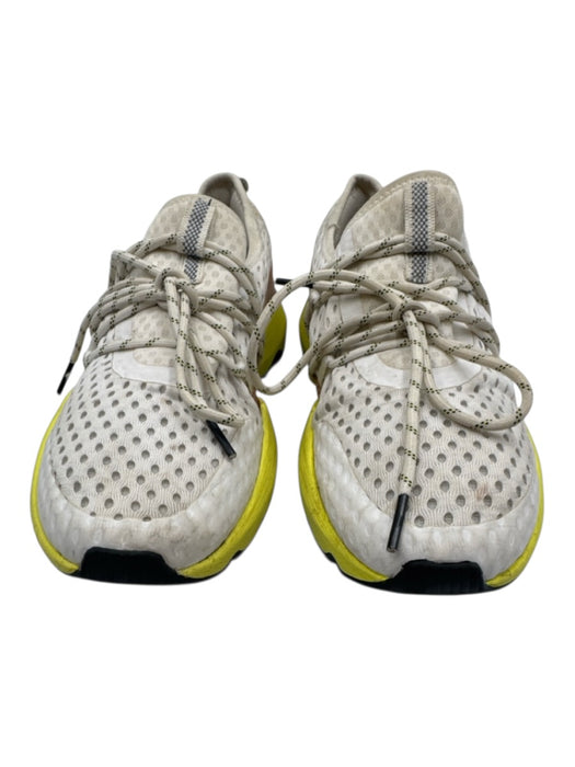 Sorel Shoe Size 9 White, Beige, Yellow Mesh Leather Detail Perforated Sneakers White, Beige, Yellow / 9