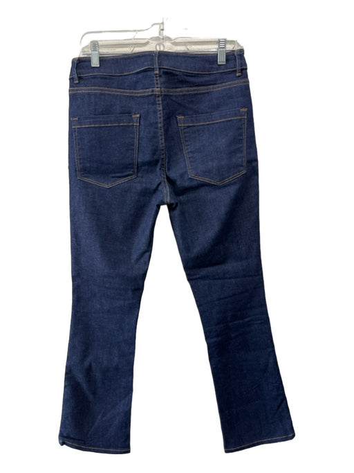 Ann Mashburn Size 27 Dark Wash Cotton Denim Mid Rise Bootcut 5 Pocket Jeans Dark Wash / 27