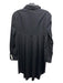 Milly Size 4 Black cotton & polyamide Button Up Darts Shirt Dress Dress Black / 4