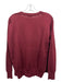 Sandro Size 1 Maroon Red Wool Button Up Beaded Application Cardigan Sweater Maroon Red / 1