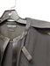 Tom Ford Size 38 Black Silk Leather trim Button Front Cut Out Pockets Jumpsuit Black / 38