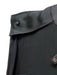 Tom Ford Size 38 Black Silk Leather trim Button Front Cut Out Pockets Jumpsuit Black / 38