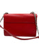 Louis Vuitton Red Leather Epi Leather Silver Hardware Flap Chain Bag Red / MM