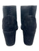 Eileen Fisher Shoe Size 7.5 Black Leather Synthetic Block Heel Booties Black / 7.5