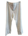 J. McLaughlin Size 10 White No Fabric Tag Front Zip Flat Front Belt loops Pants White / 10