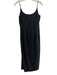 Jenni Kayne Size XS Black Viscose Blend Spaghetti Strap Pockets Scoop neck Dress Black / XS