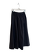 Jenni Kayne Size XS Black Cotton Elastic Waist Pockets Ankle Length Skirt Black / XS