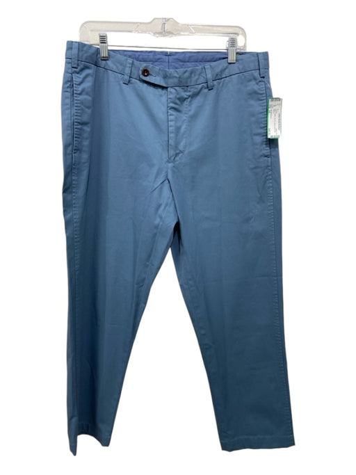 Sid Mashburn Size 34 Blue Cotton zip fly Khaki Men's Pants 34