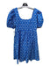 Target Collab Size M Blue & White Cotton Embroidered Scoop Neck Dress Blue & White / M