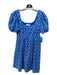 Target Collab Size M Blue & White Cotton Embroidered Scoop Neck Dress Blue & White / M