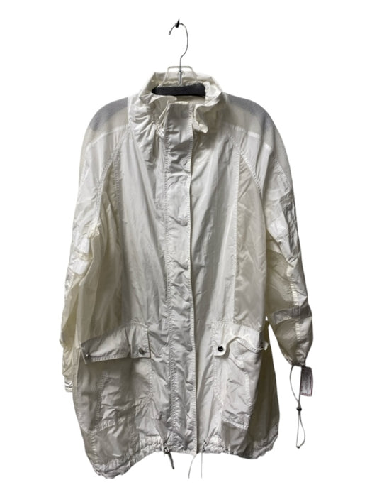 Ralph Lauren Black Size 14 White Polyester Blend Long Sleeve Windbreaker Jacket White / 14