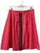 McQ by Alexander McQueen Size 46 coral Viscose & Cotton Back Zip A line Skirt coral / 46