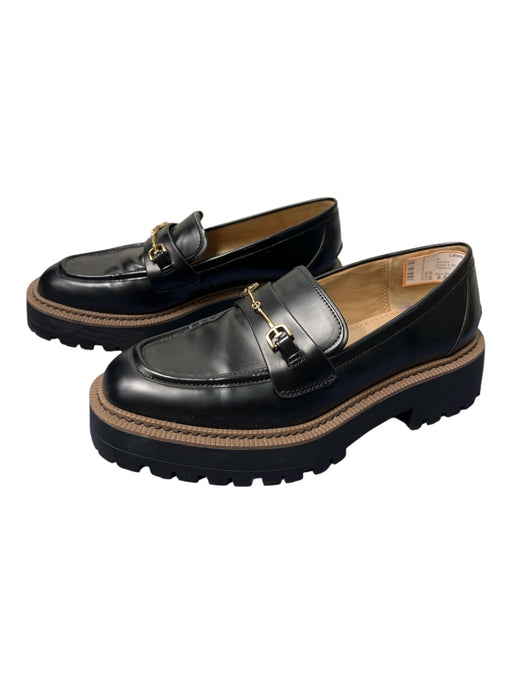Sam Edelman Shoe Size 8.5 Black & Brown Manmade Material Platform Loafer Shoes Black & Brown / 8.5