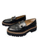 Sam Edelman Shoe Size 8.5 Black & Brown Manmade Material Platform Loafer Shoes Black & Brown / 8.5