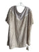 Undercover Size 3 Beige silk, cotton, cashmere Shaggy Tassel Boxy Flowy Top Beige / 3