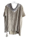 Undercover Size 3 Beige silk, cotton, cashmere Shaggy Tassel Boxy Flowy Top Beige / 3