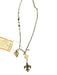 No Brand Silver Sterling Silver Charm Clasp Close Necklace Silver