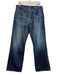 7 For All Mankind Size 32 Dark Wash Cotton Acid Wash Button Fly High Rise Jeans Dark Wash / 32