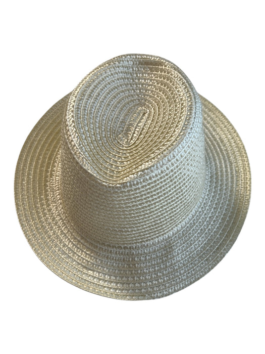 Reinhard Plank Beige Straw Weave Solid Hat Beige