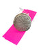No Brand Silver Sterling Silver Ring Textured Circle Jewelry Silver