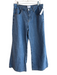 Frame Size 30 Light Wash Cotton Wide Leg Zip Fly Mid Rise Jeans Light Wash / 30