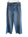 Banana Republic Size 32 Light Wash Cotton Blend High Rise Wide Leg Zip Fly Jeans Light Wash / 32