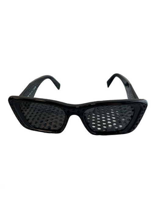 Prada Black Square Frame Full Rim Sunglasses Black