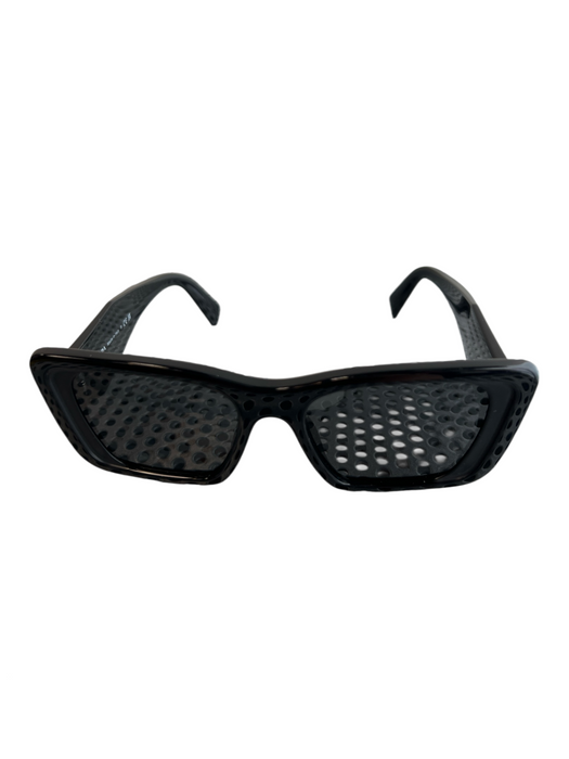 Prada Black Square Frame Full Rim Sunglasses Black