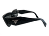 Prada Black Square Frame Full Rim Sunglasses Black