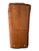Jenrigo Brown Calf hair Genuine leather Gold Tone Hardware Zipper Purse Brown