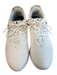 Puma Shoe Size 8.5 White Fabric Rubber Sole Lace Up Runner Shoes White / 8.5