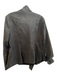Naked Zebra Size L Green Polyester Blend Faux Suede Hidden buttons Jacket Green / L