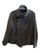Naked Zebra Size L Green Polyester Blend Faux Suede Hidden buttons Jacket Green / L