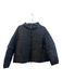 MaxMara Size L Black Polyamide Reversable Sleeve Application Quilted Jacket Black / L