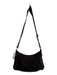Bally Brown Suede Wide Strap Crossbody Bronze Hardware Zip Closure Bag Brown / M