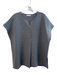 Ann Mashburn Size L Grey Merino Wool Sleeveless V Neck Boxy Top Grey / L