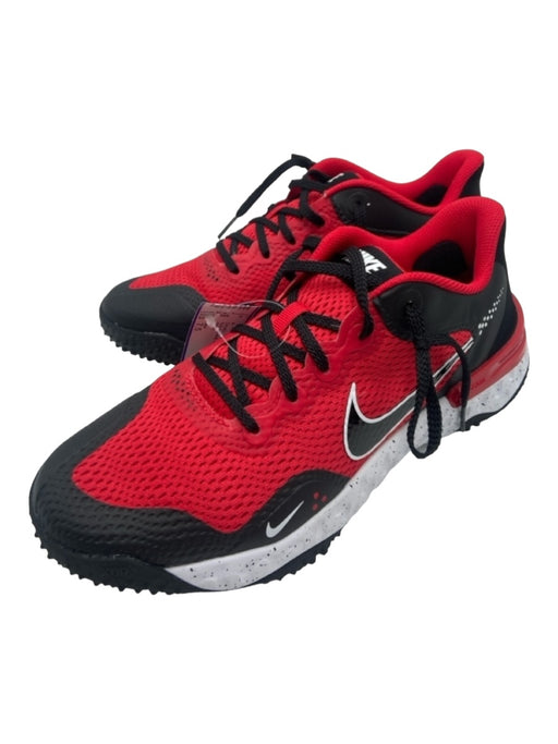 Nike Shoe Size 7.5 Red & Black Baseball Men's Shoes 7.5