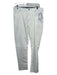 Nike NWT Size M White Cotton Blend Solid Zip Fly Men's Pants M