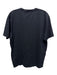 Sunspel Size XL Black Cotton Solid T shirt Crew Men's Short Sleeve Black / XL