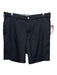 Peter Millar Size 34 Black Synthetic Solid Khakis Men's Shorts Black / 34