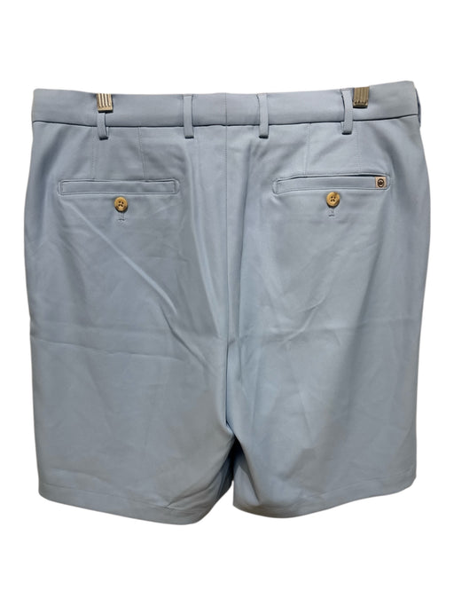 Peter Millar Size 34 Light blue Synthetic Solid Khakis Men's Shorts Light blue / 34