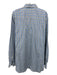 Peter Millar Size XXL Blue & Gray Cotton Plaid Button up Men's Long Sleeve Shirt Blue & Gray / XXL
