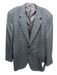 Ravazzolo Gray Wool Plaid 2 Button Men's Blazer Gray / 52